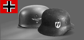 Waffen-SS & Paratrooper helmets