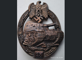 Panzer assault badge 25 attacks