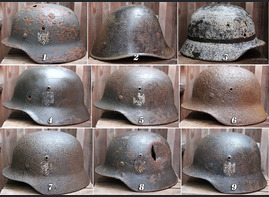 New WW2 helmets available for sale