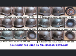New 3 Reich helmets from Russia