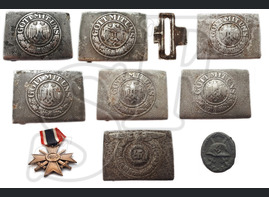 German buckles from the Eastern front of WW2 for sale