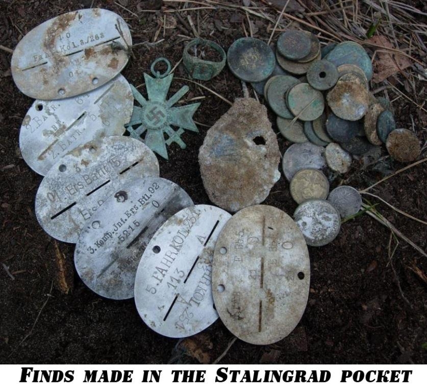 Finds from Stalingrad Finds from Stalingrad