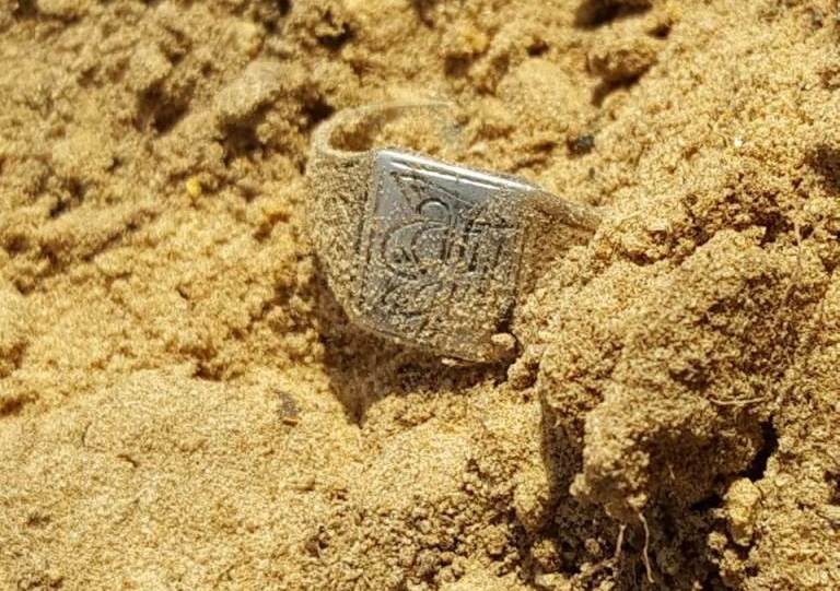 Ring with initials