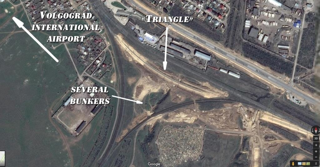 "Triangle" is the place of mass burial of servicemen of the 6th Army