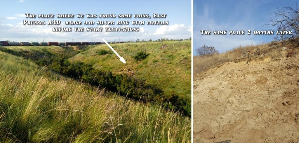 When digging, you have to perform a great deal of work and sometimes it takes more than one month
