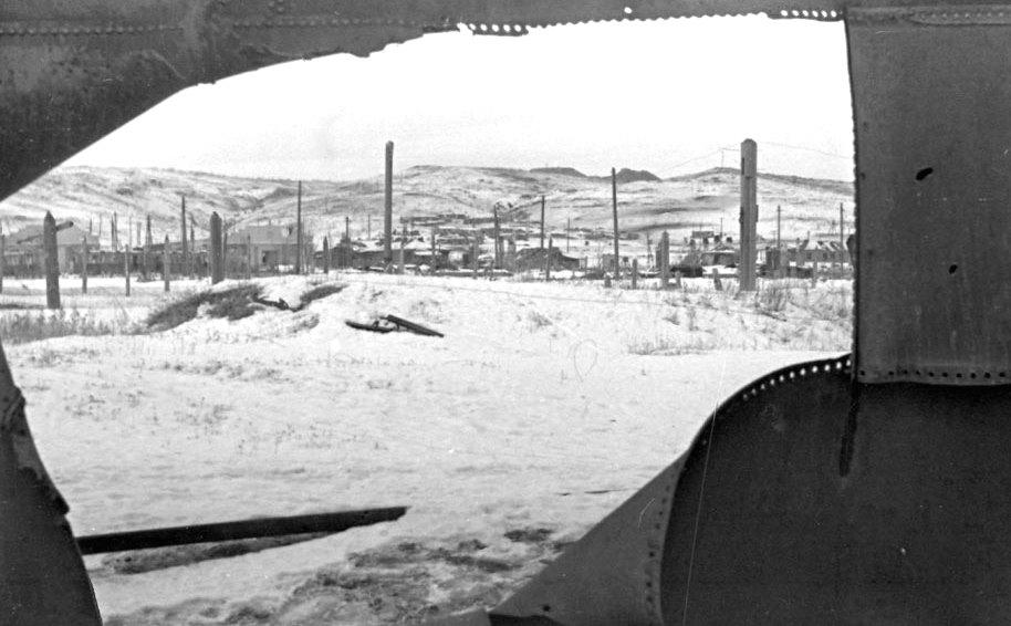 View on Mamayev Hill after the battle. December 1942. View on Mamayev Hill after the battle. December 1942.