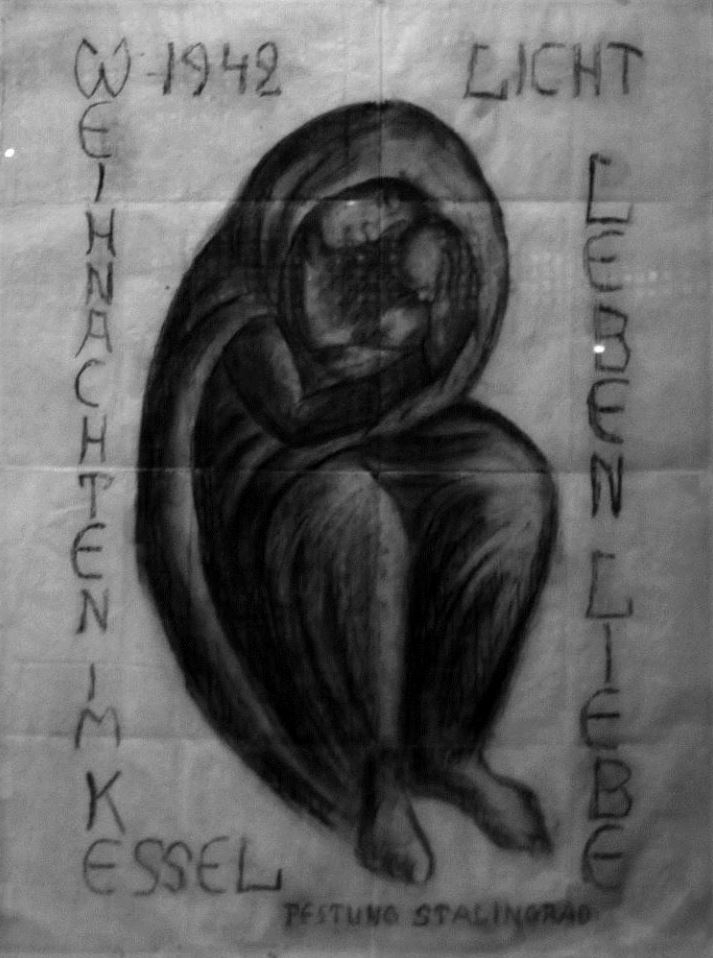 Stalingrad Madonna picture. Author- Kurt Reuber Stalingrad Madonna picture. Author- Kurt Reuber