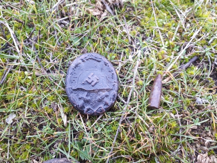 Wound Badge found at the south of Rossoshka village