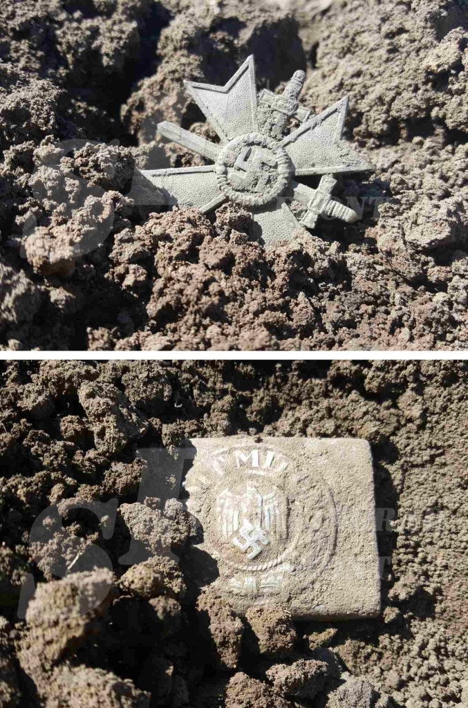 War Merit Cross and Buckle “Got Mit Uns” – found by the stalingradfront.com at Stalingrad War Merit Cross and Buckle “Got Mit Uns” – found by the stalingradfront.com at Stalingrad