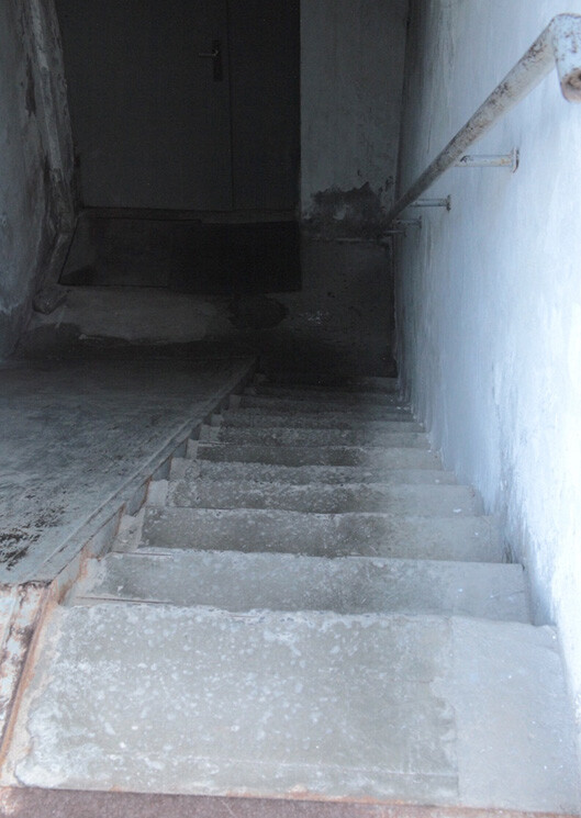 Stairway Into Darkness - Univermag Basement Stairway Into Darkness - Univermag Basement