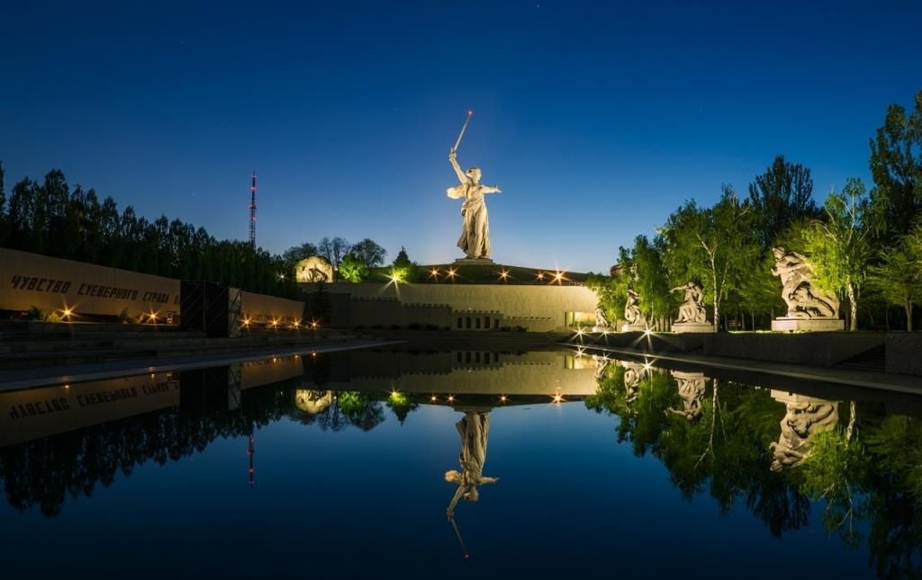 Mamayev Kurgan in Volgograd Mamayev Kurgan in Volgograd