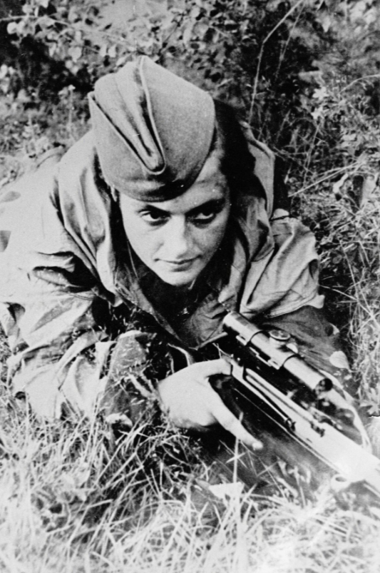 Lyudmila Pavlichenko – sniper, historian. Hero of the Soviet Union
