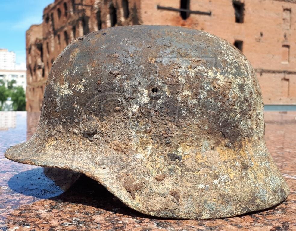 German helmet М35 from Smolensk