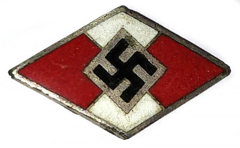 Hitler Jugend membership badge / from Koenigsberg