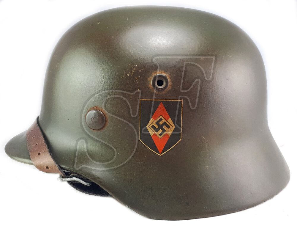 Helmet M35, Hitler Youth / Restoration