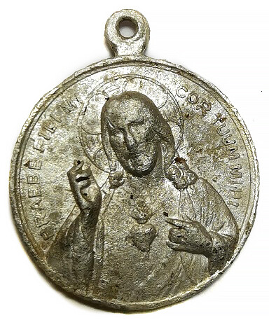 Catholic pendant / from Belarus
