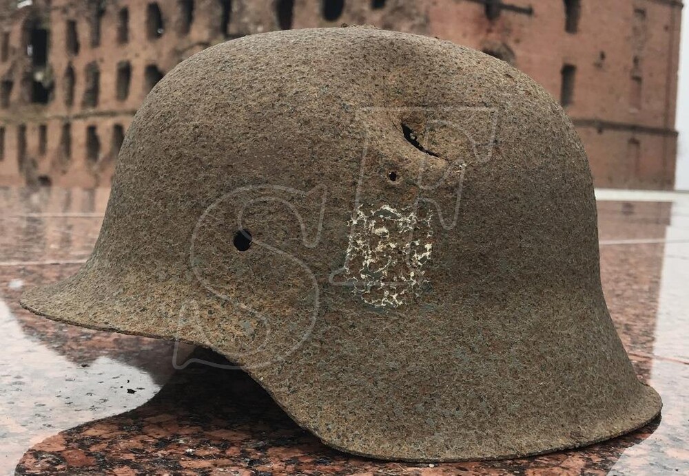 German helmet M42 / from Koenigsberg