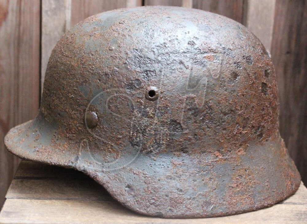 Wehrmacht helmet M35 DD / from Koenigsberg