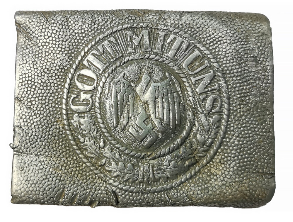 Wehrmacht belt buckle "Gott mit Uns" / from Belgorod