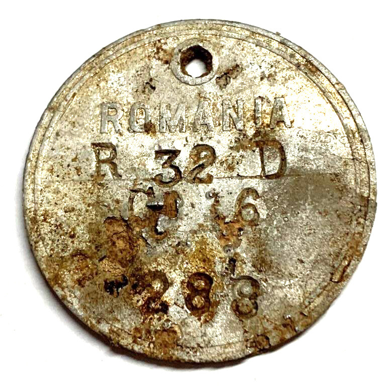Romania Dogtag / from Stalingrad