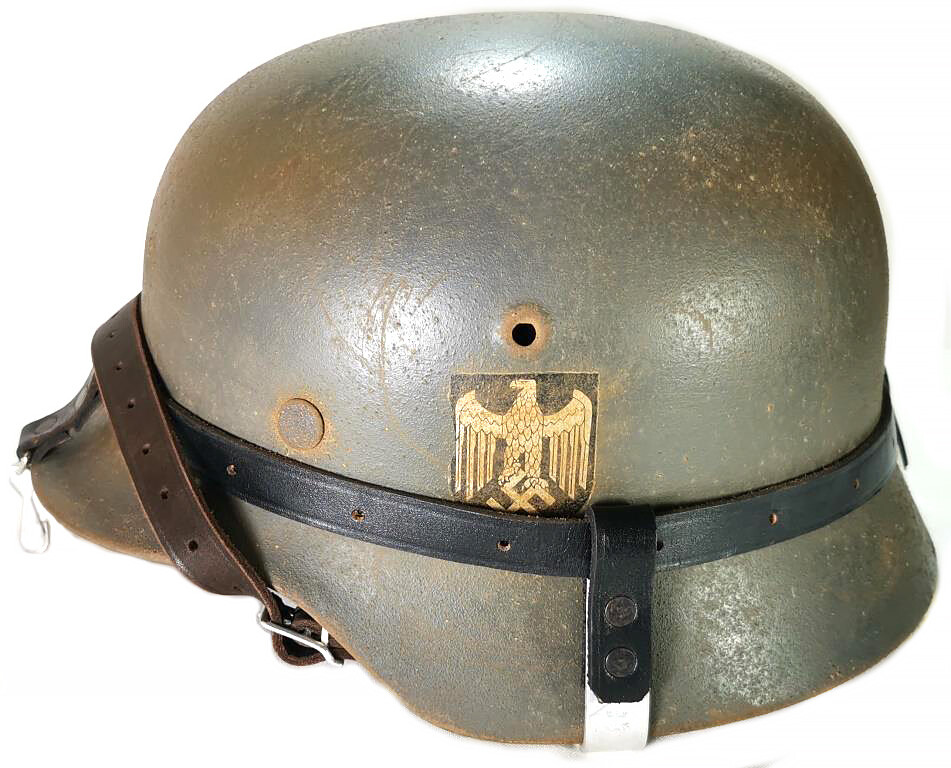 Restored German helmet M40, Wehrmacht