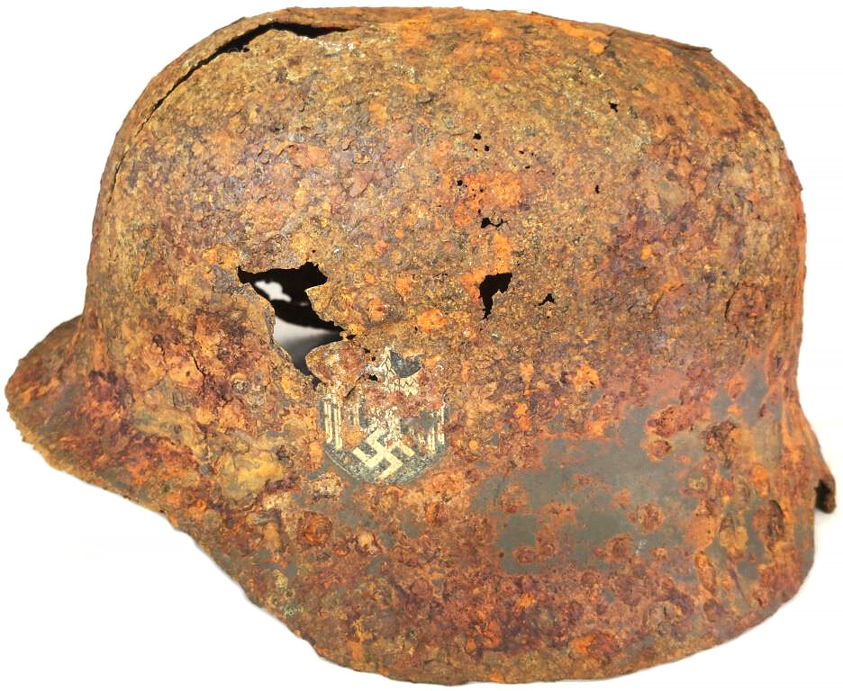 Wehrmacht helmet M40 / from Moscow