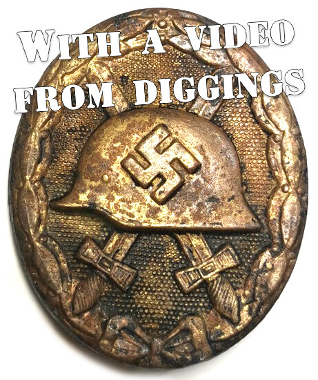 Black wound badge / from Stalingrad