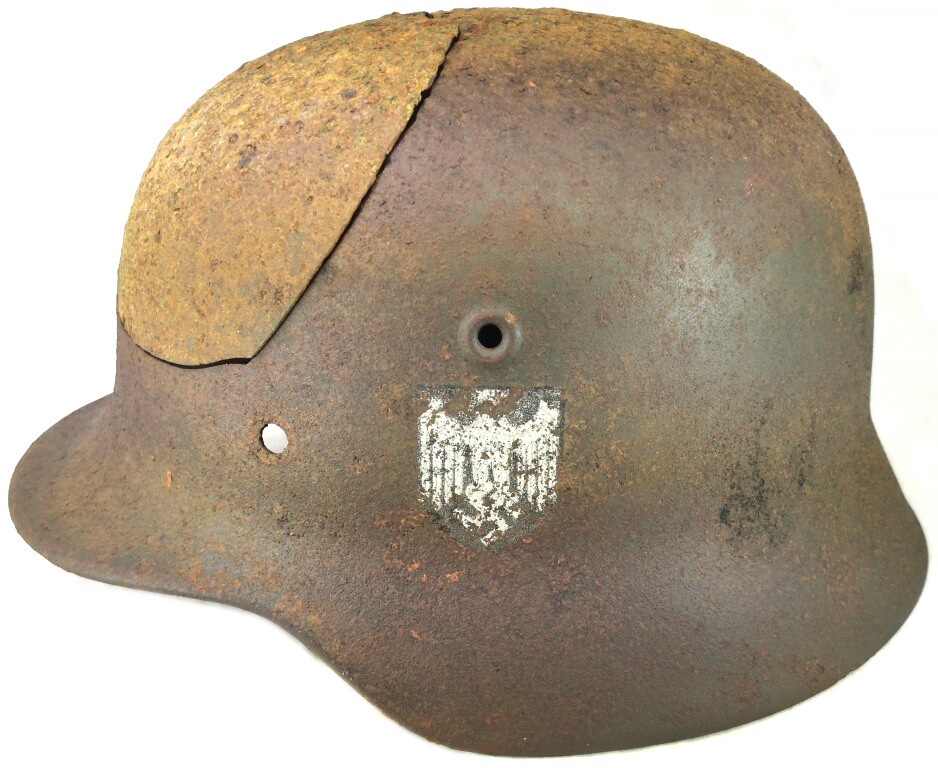 Wehrmacht helmet M40 / from Belarus