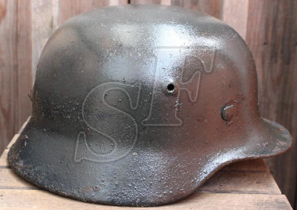 German helmet M40 / from Koenigsberg
