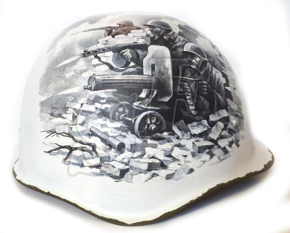 Soviet helmet SSh-40 [Restoration]
