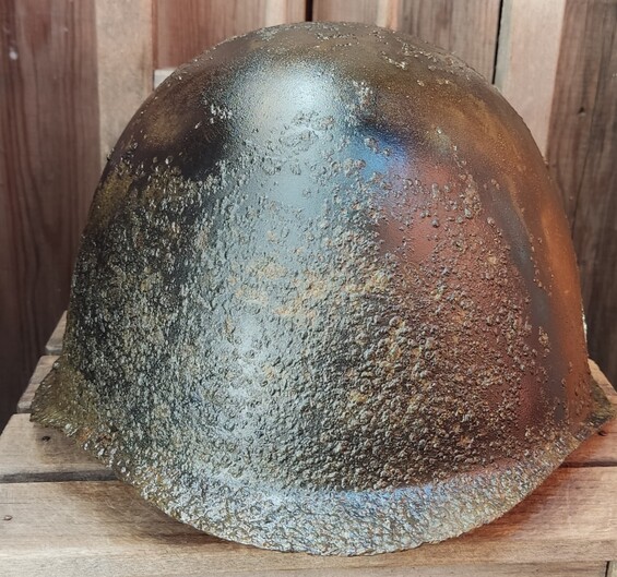 Soviet helmet SSh39 / from Smolensk