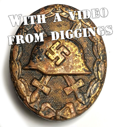 Black wound badge / from Stalingrad