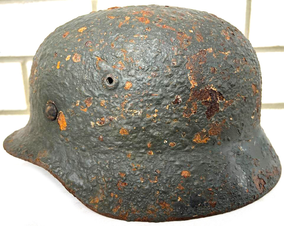 German helmet M35 / from Rzhev
