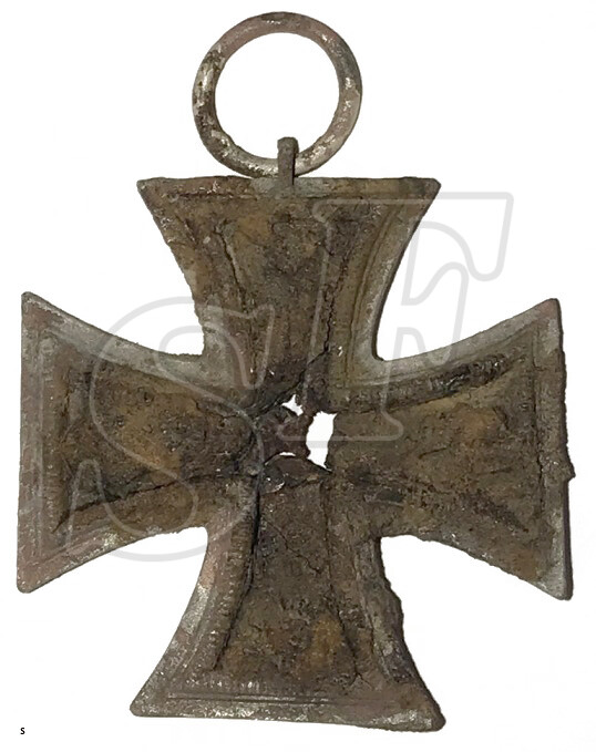 Iron cross 2nd class J.E. Hammer & Sohne, Geringswalde (55) / from Stalingrad