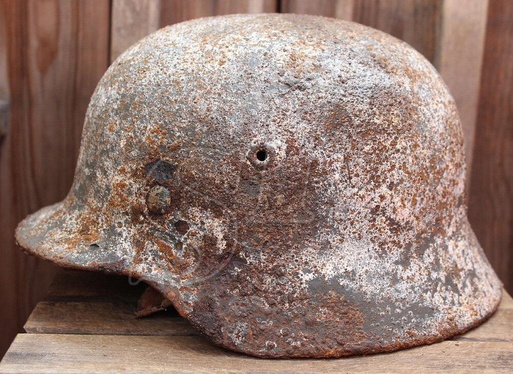 German helmet M40 / from Tver