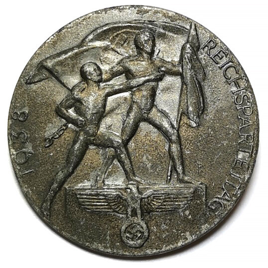 1938 Reichsparteitag badge / from Königsberg
