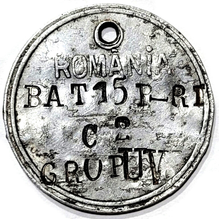 Romanian dogtag / from Stalingrad