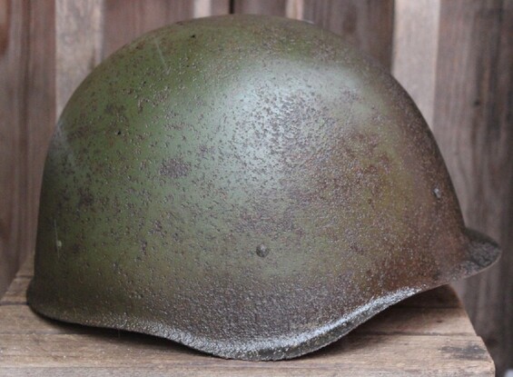 Soviet helmet SSh39 / from Karelia
