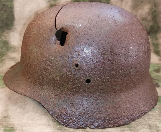 Hungarian helmet M37 / from Voronezh