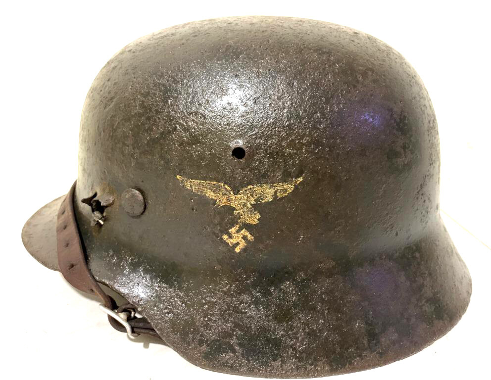 Luftwaffe helmet M35 / from Stalingrad