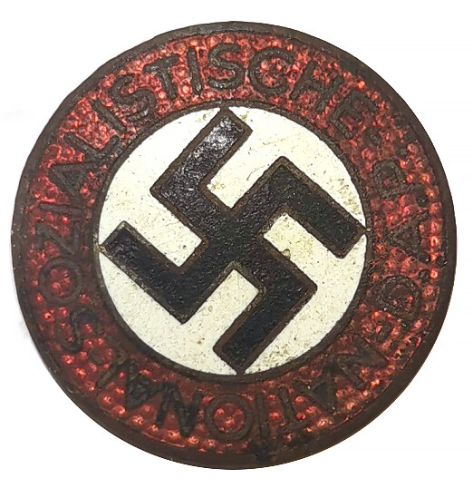 NSDAP Party badge / from Murmansk
