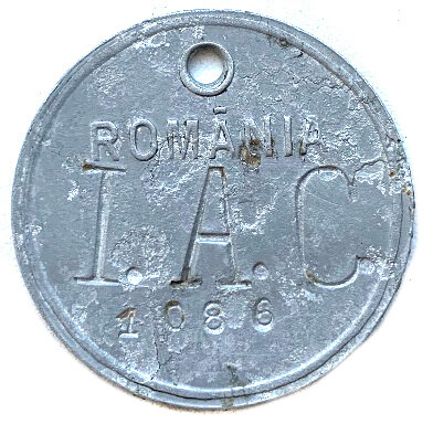 Romanian dogtag / from Stalingrad