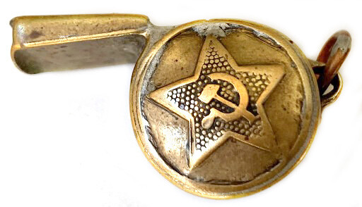 Soviet commander’s whistle