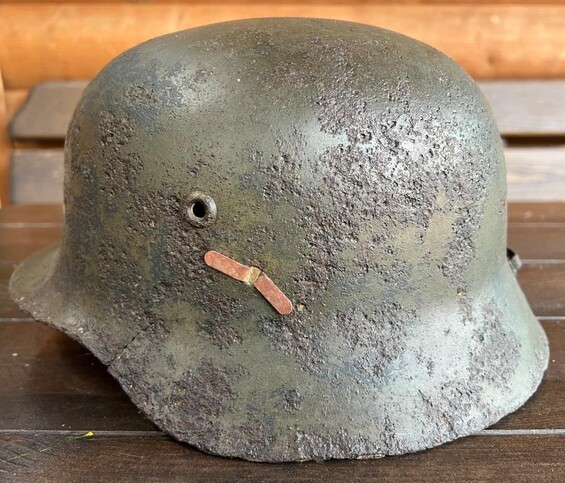 Hungarian helmet M37 / from Voronezh