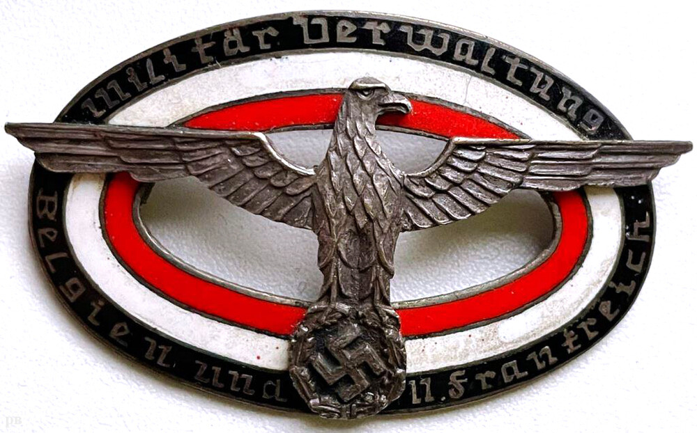 Militar Verwaltung Badge