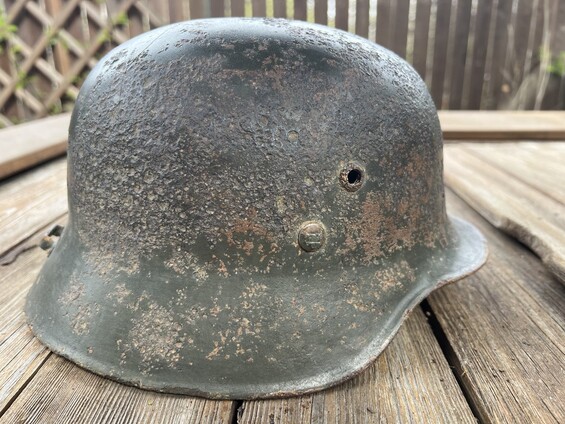 Hungarian helmet M37 / from Voronezh