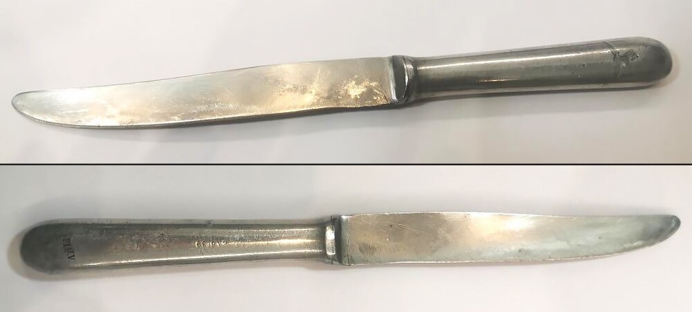Luftwaffe table knife / from Konigsberg
