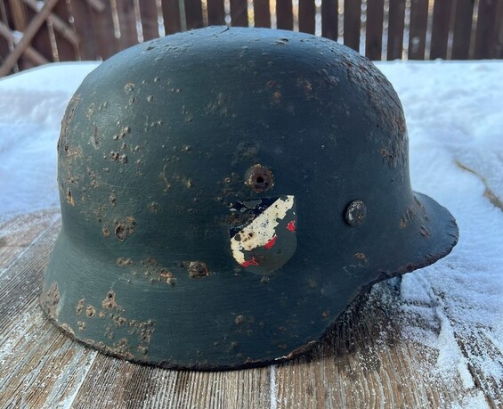Heer helmet M35 DD / from Smolensk