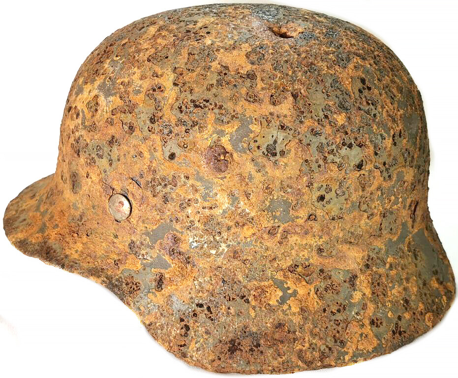 German helmet M35 / from Dukhovshchina
