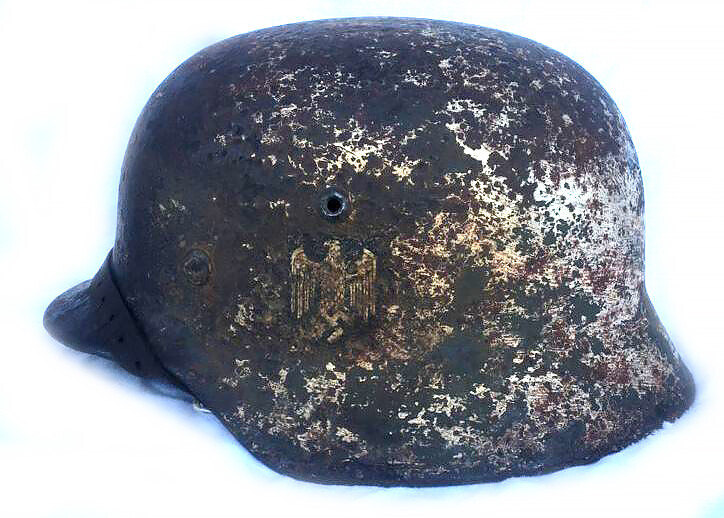 Wehrmacht helmet M35 DD / from Konigsberg